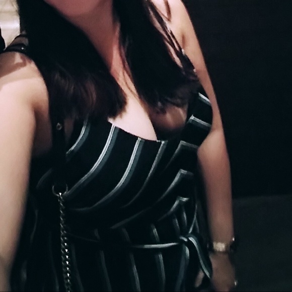 New Look - Striped Strappy Jumpsuit - Picture 3 of 4